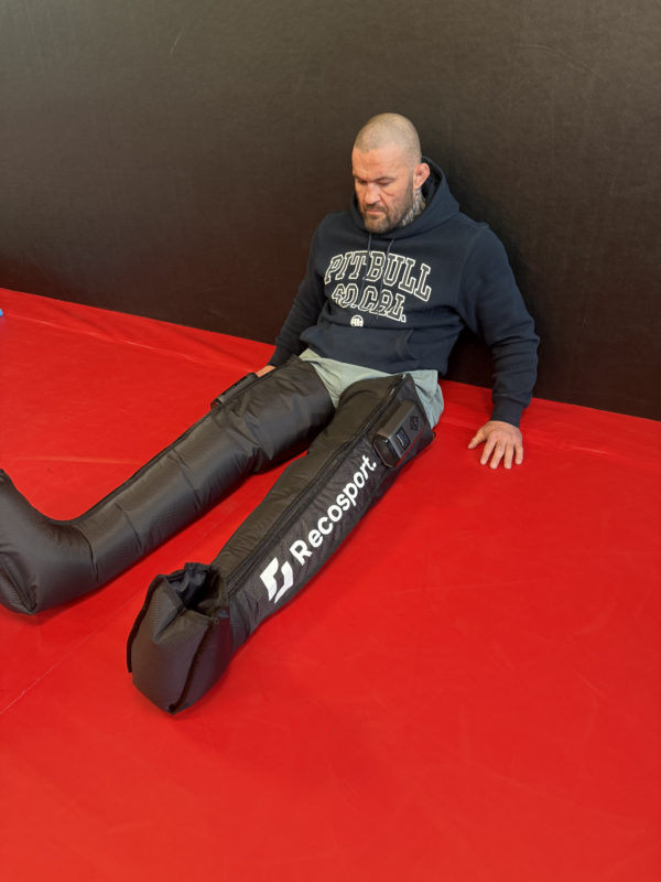 Bezprzewodowy aparat do drenażu limfatycznego Recosport - 5-komorowe nogawki