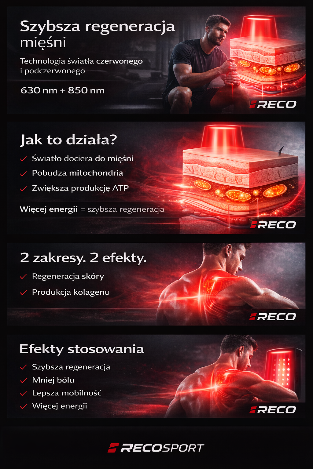 630 nm vs 850 nm – różnice działania